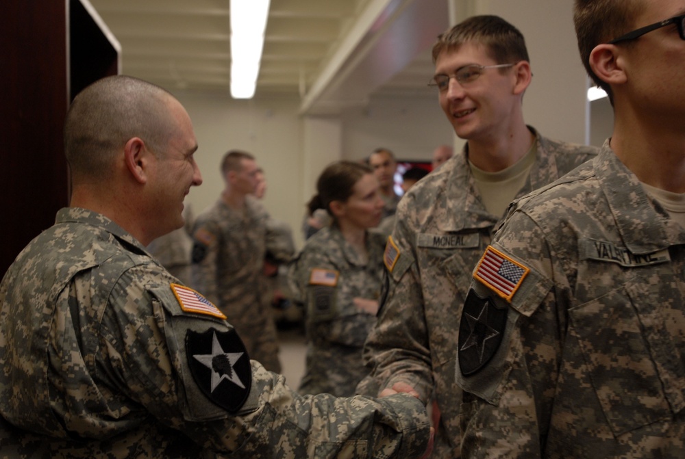 4-2 SBCT Soldier receives Purple Heart