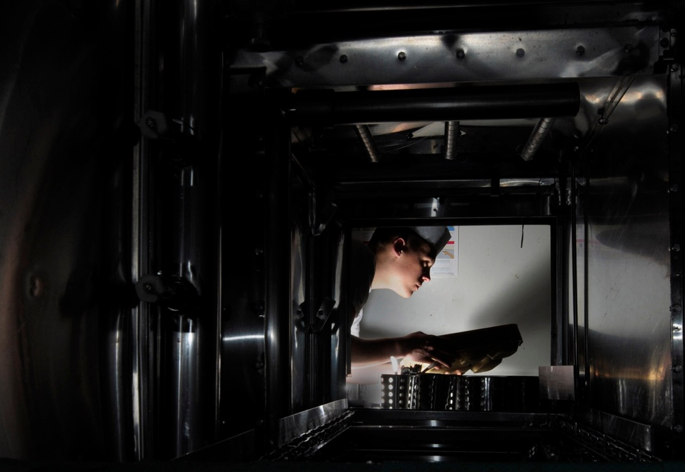 USS Carl Vinson action