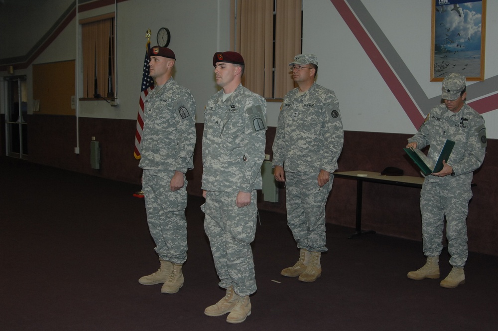 Soldiers awarded prestigious Utah Cross
