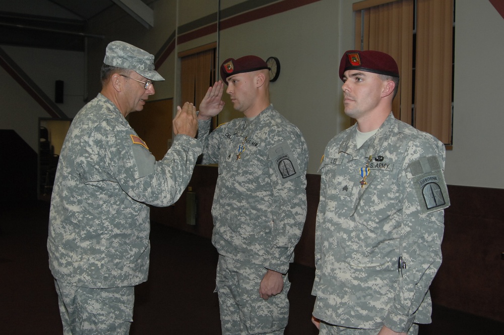 Soldiers awarded prestigious Utah Cross