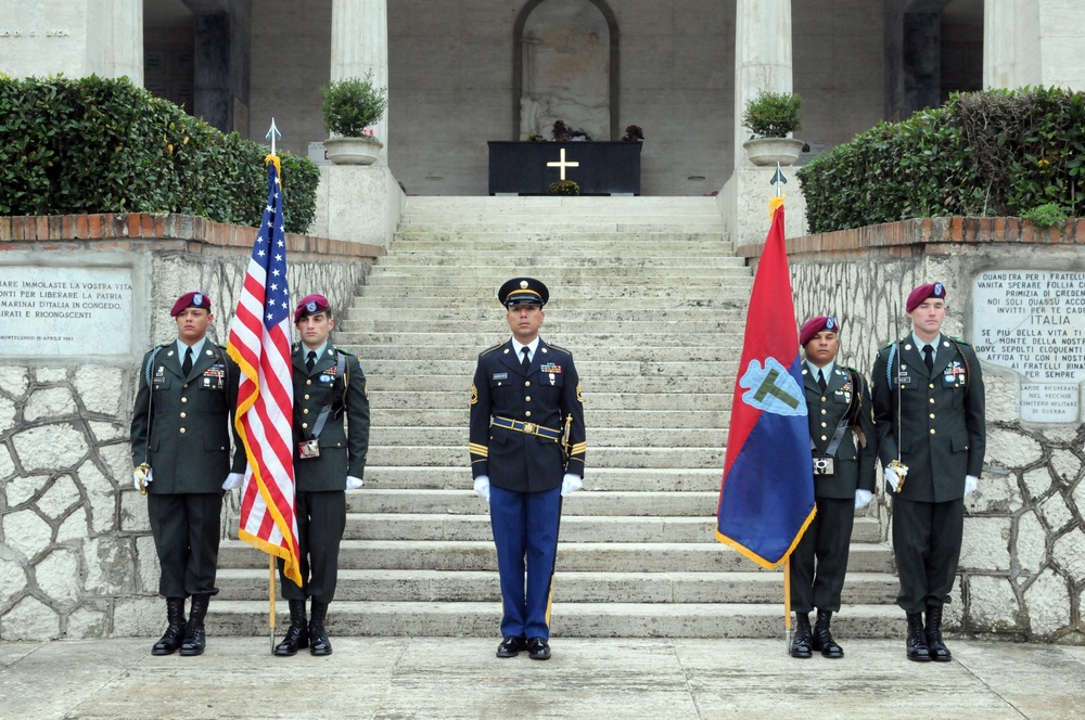 Texans, Italians Honor 36th ID on Anniversary of Liberation