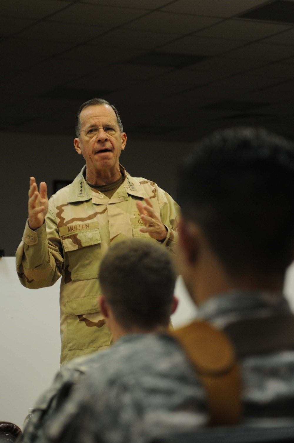 Chairman of Joint Chiefs of Staff visits USD-C Soldiers in Iraq