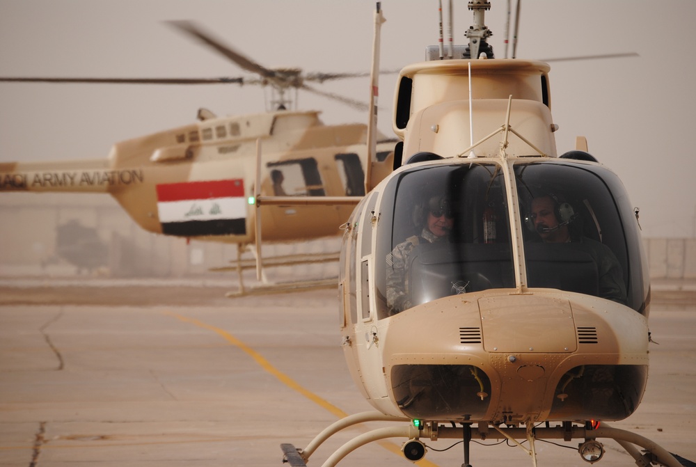 Training helicopters benefit Government of Iraq