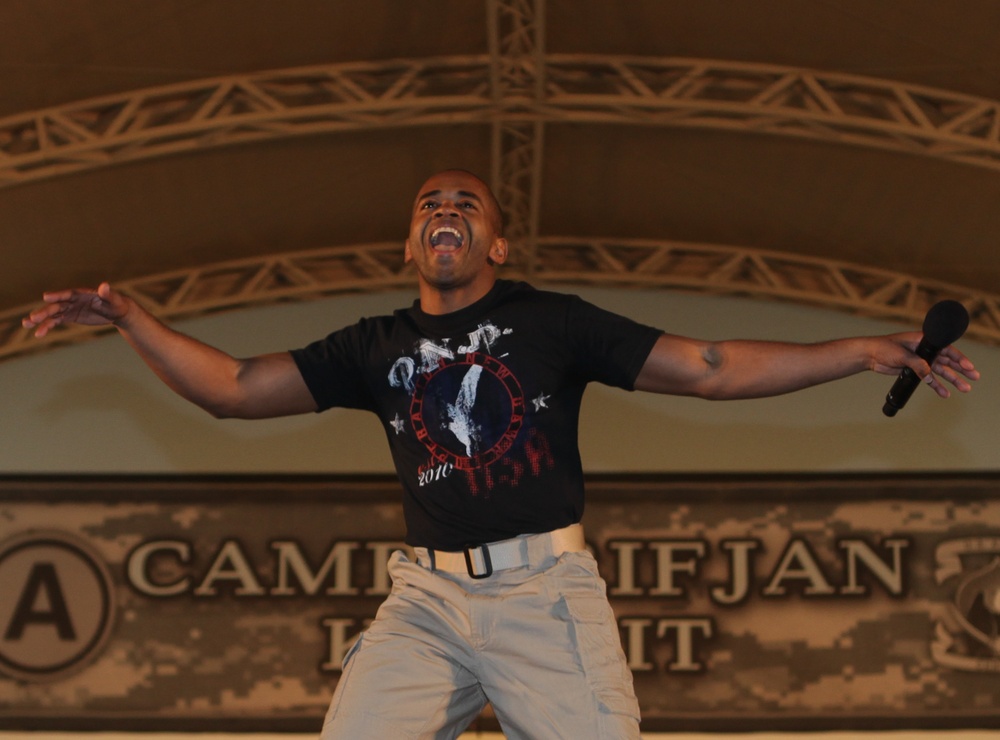 Sergeant Major of the Army's Hope and Freedom Tour 2010