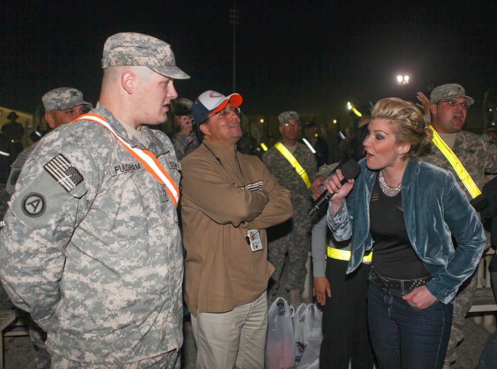 Sergeant Major of the Army's Hope and Freedom Tour 2010