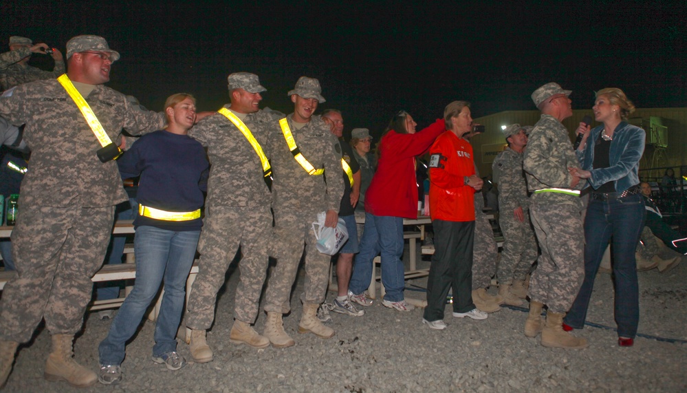 Sergeant Major of the Army's Hope and Freedom Tour 2010