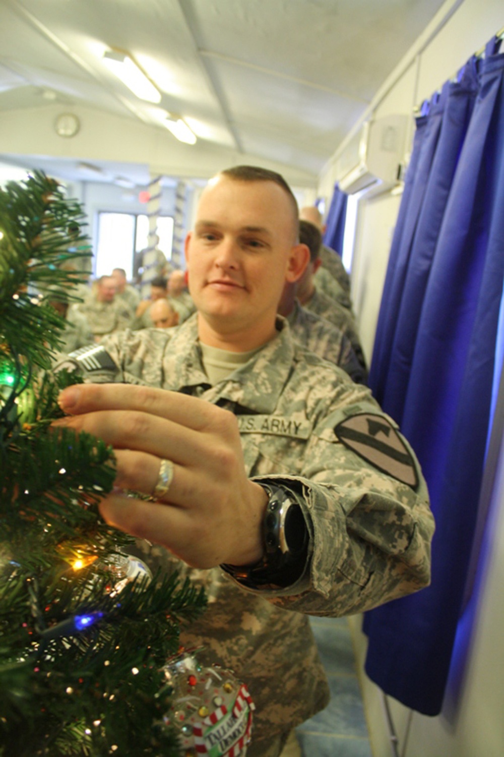 Cavalry Soldiers observe Advent in Iraq