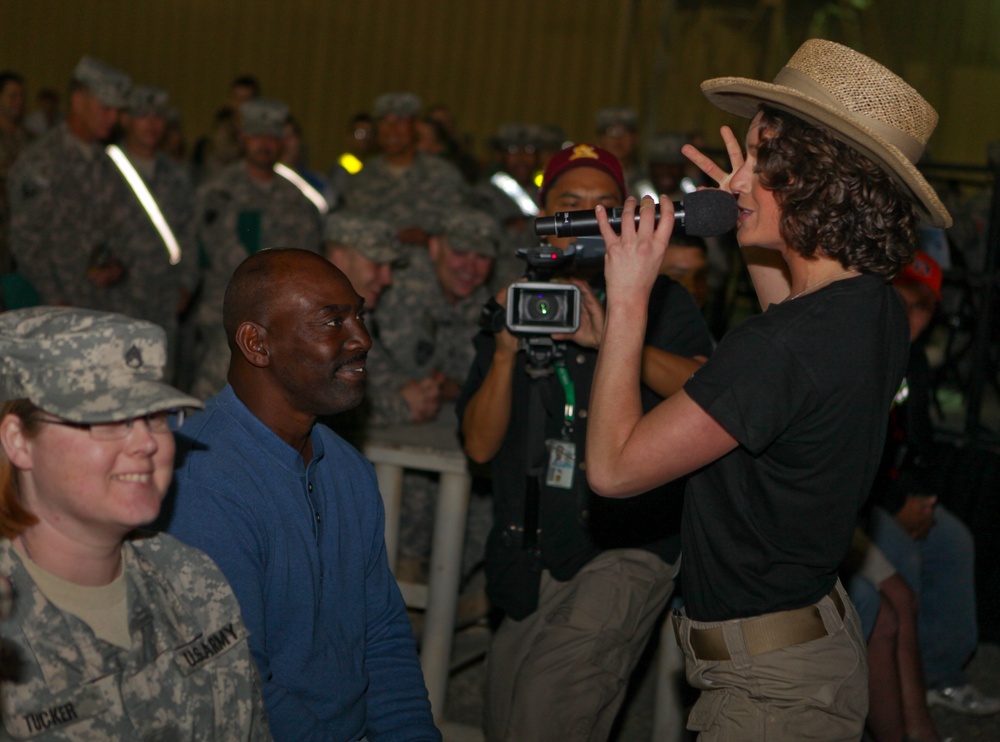 Sergeant Major of the Army's Hope and Freedom Tour 2010