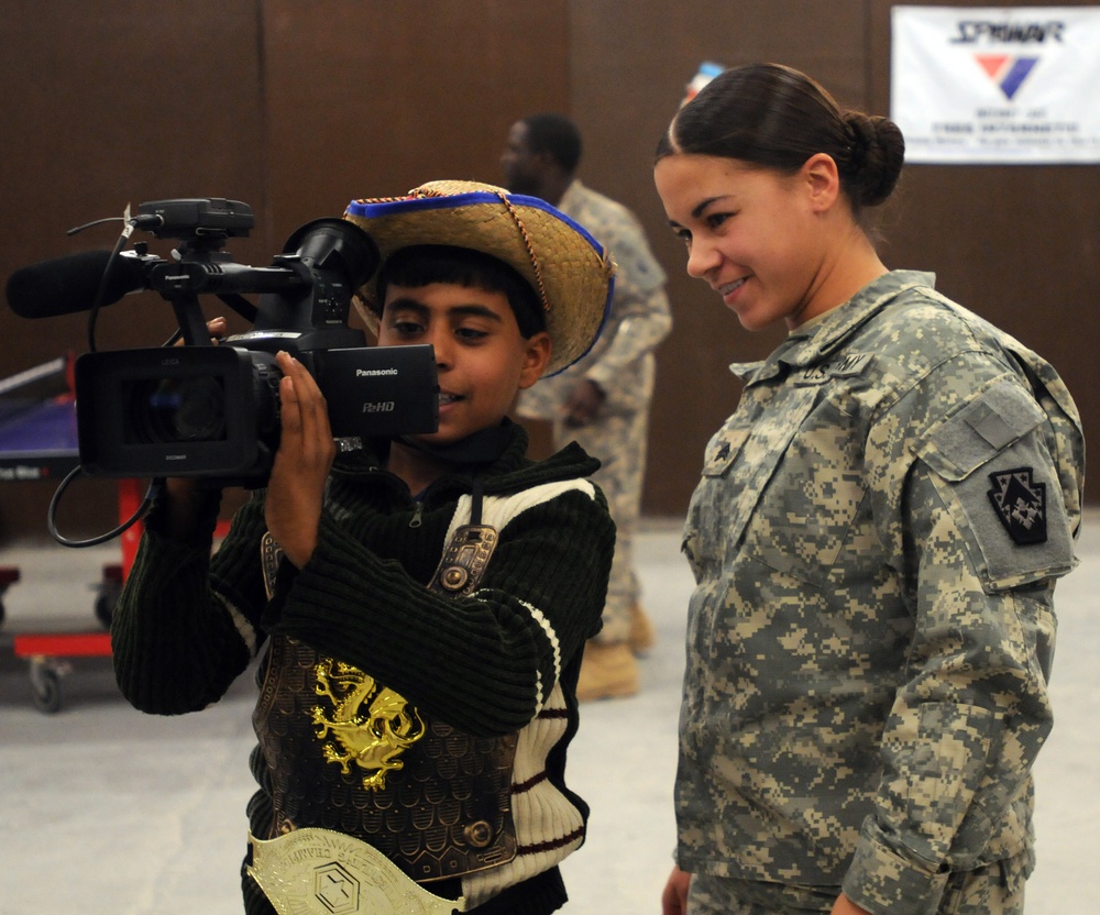 Sgt. Tracie Slempa, broadcast with the 109th Mobile Public Affairs Detachment