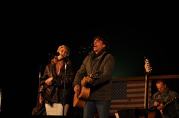 ‘Hope and Freedom’ USO show entertains troops at Camp Liberty, Iraq