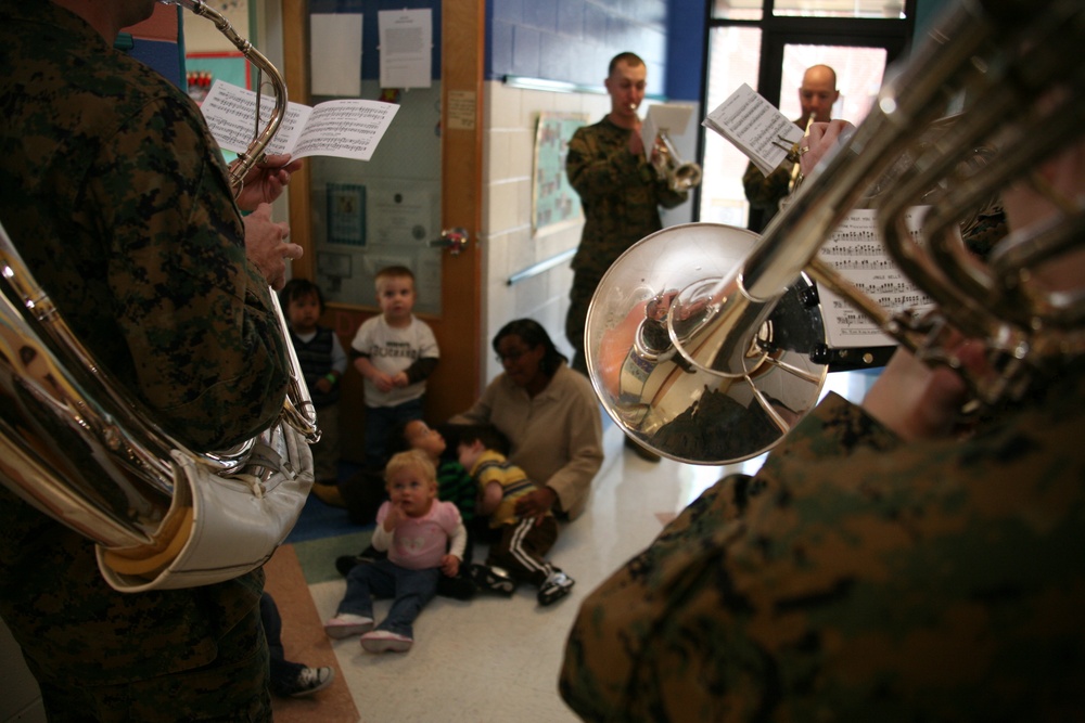 DVIDS Images 2nd MAW band brings holiday spirit [Image 3 of 3]