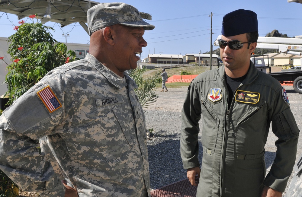Puerto Rico Army National Guard Major General visits JTF Guantanamo