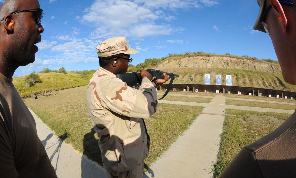 Firing range exercise
