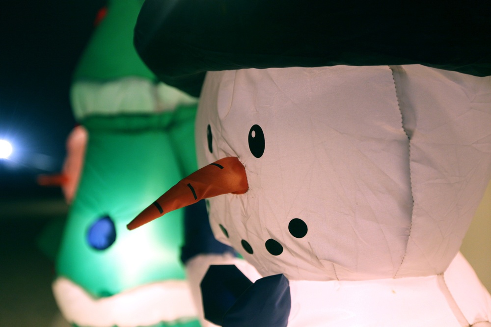A touch of holiday spirit aboard Camp Leatherneck