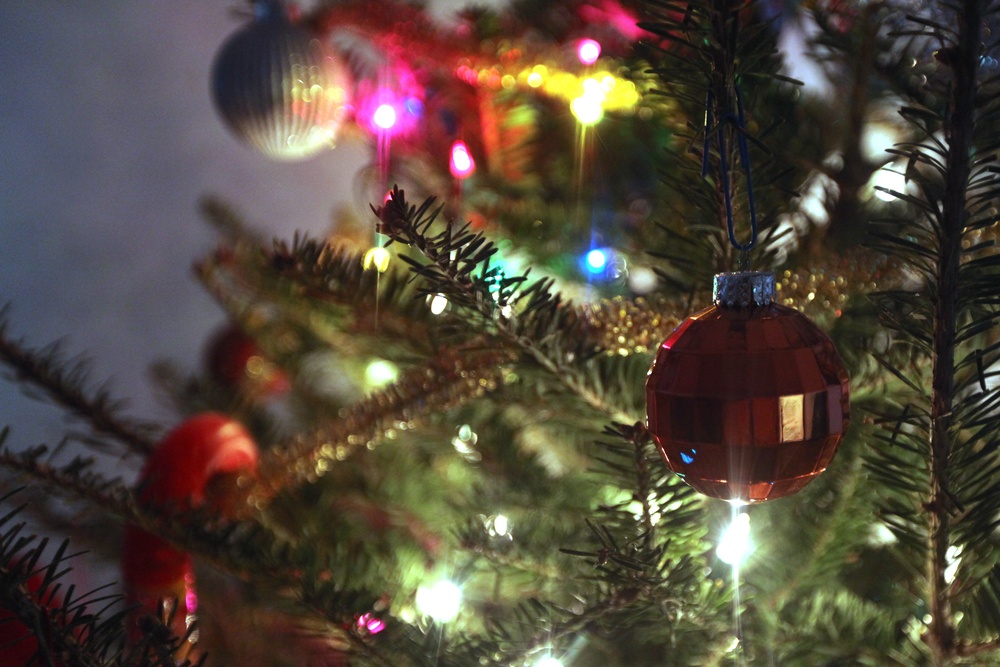 A touch of holiday spirit aboard Camp Leatherneck