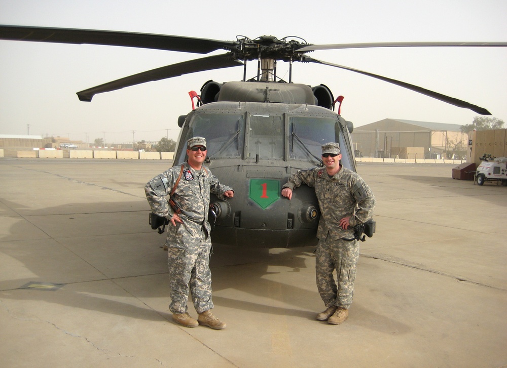 Family at War: Brothers from Fort Riley aviation brigade spend Christmas in Iraq