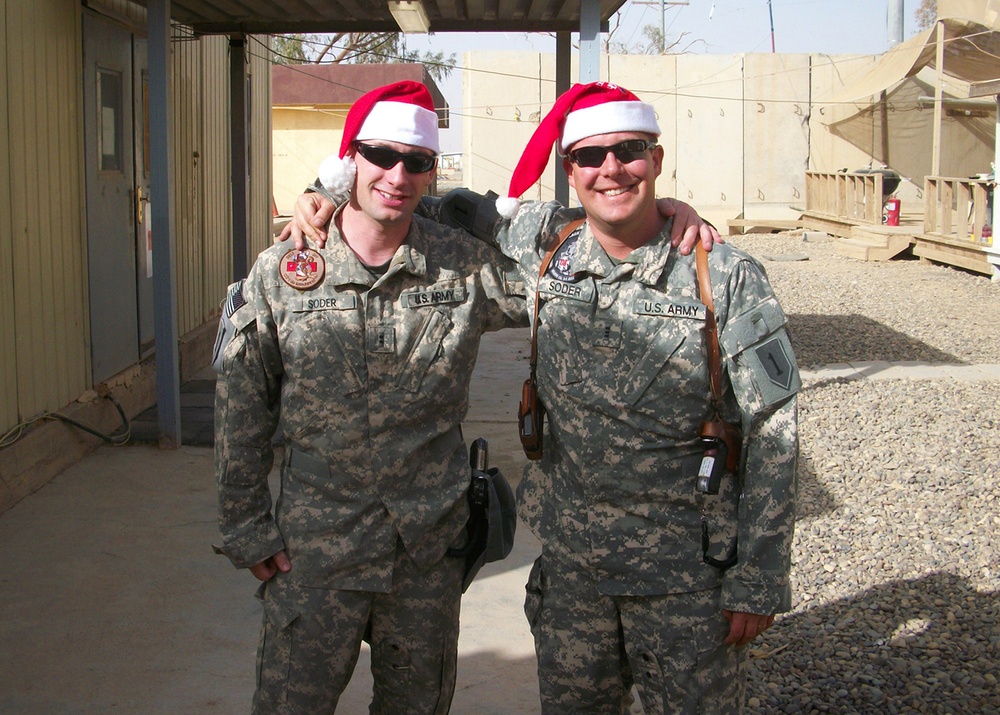 Family at War: Brothers from Fort Riley aviation brigade spend Christmas in Iraq