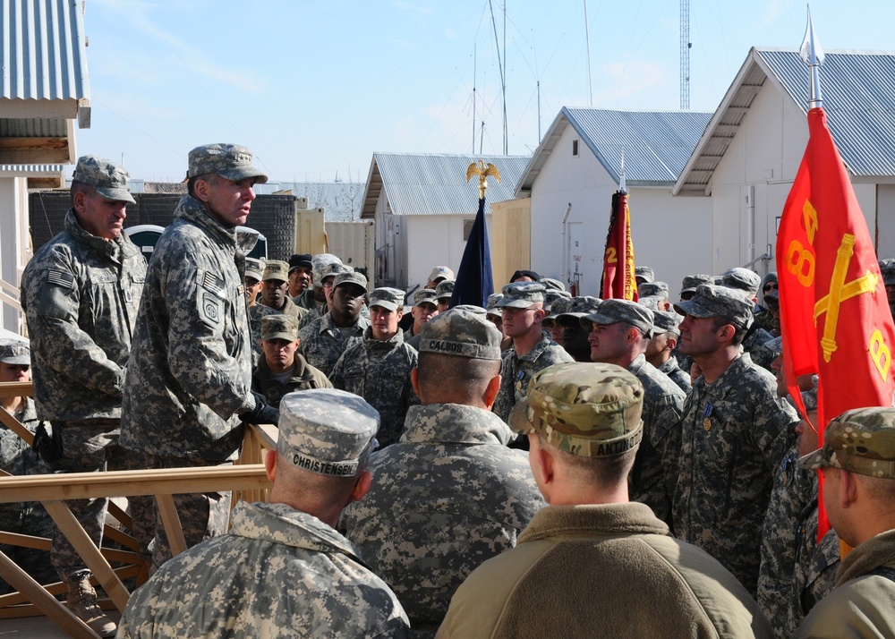 Lt. Gen. Caldwell visits Regional Support Command-North