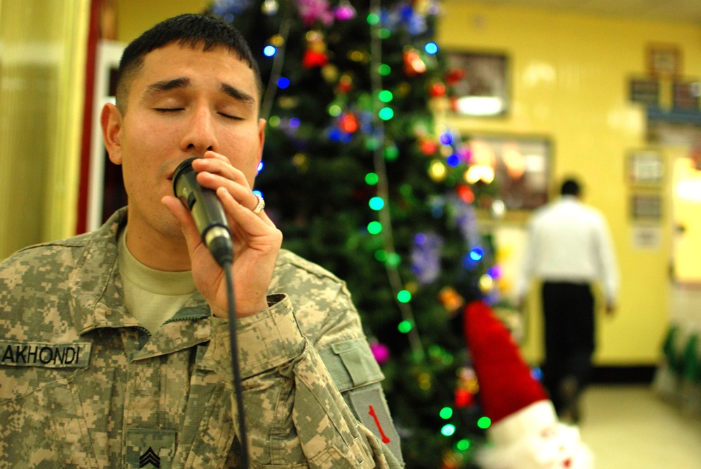 Iraq's Winter Wonderland: Troops across Iraq celebrate Christmas