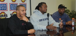 Former NFL players discuss the increase in hard-hits