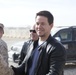 Mark Wahlberg Visits Marines at Camp Leatherneck