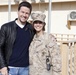 Mark Wahlberg Visits Marines at Camp Leatherneck