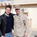 Mark Wahlberg Visits Marines at Camp Leatherneck