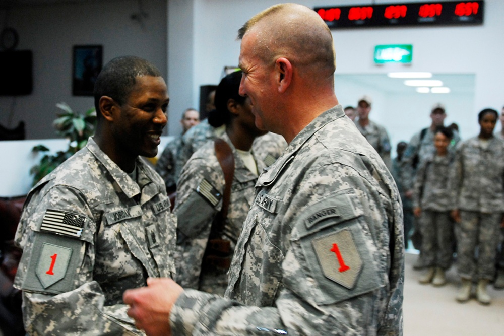 'Dagger' brigade leaders receive combat patches