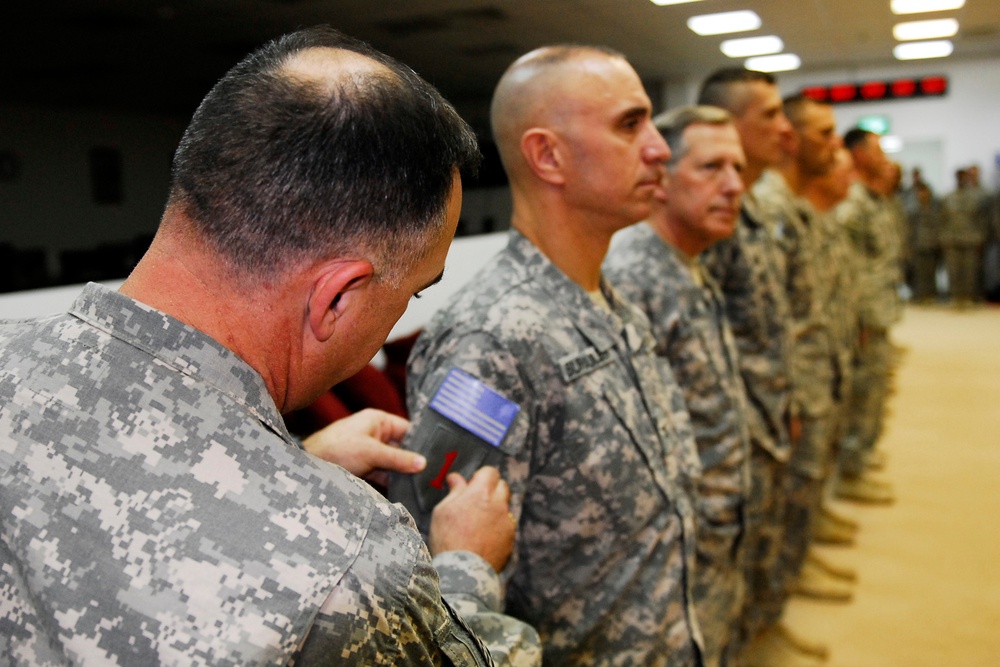 'Dagger' brigade leaders receive combat patches