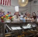 1st MLG (FWD) officers and senior enlisted serve Christmas feast