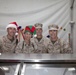 1st MLG (FWD)  officer snd senior enlisted serve Christmas feast