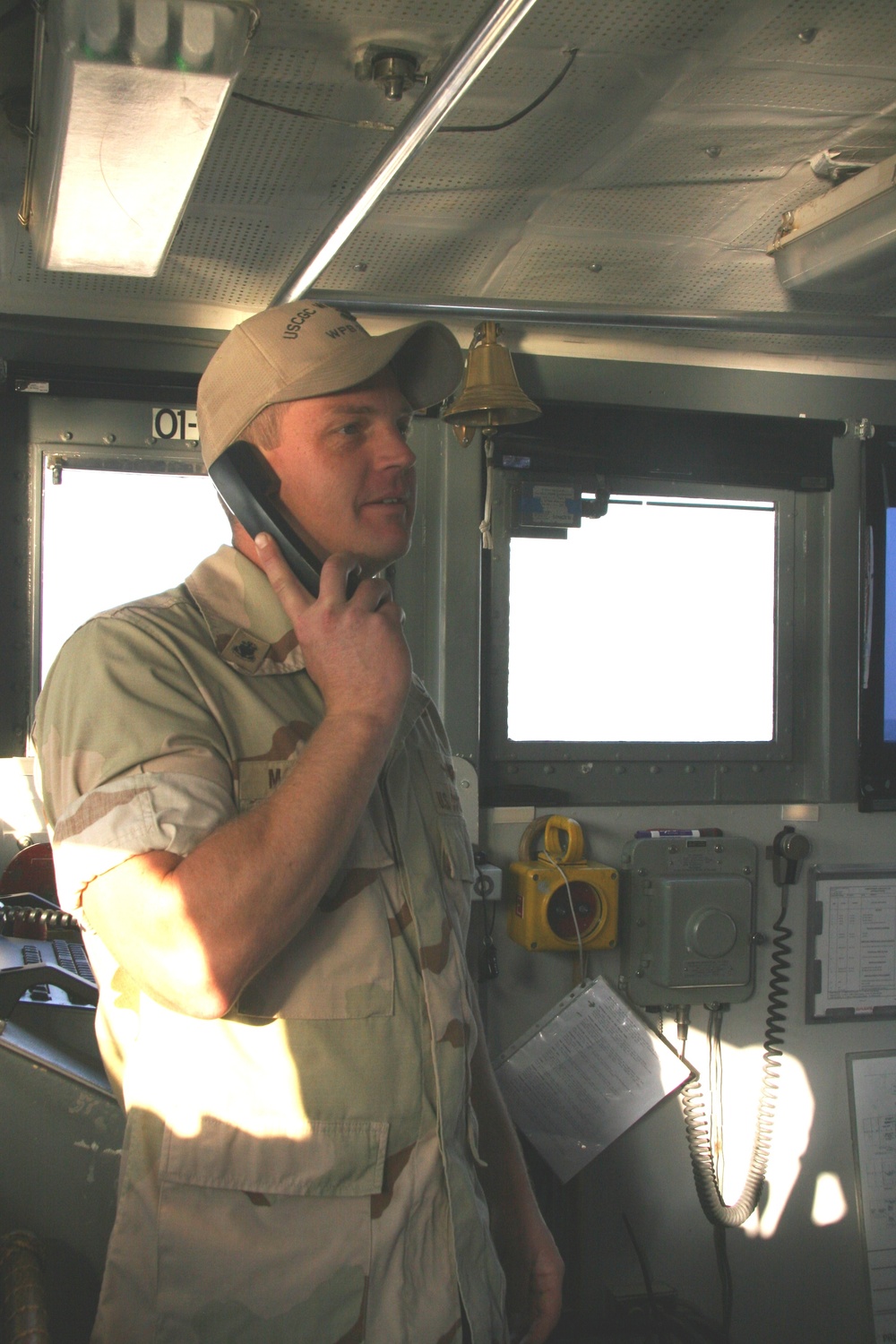 Coast Guard Chief gets presidential phone call