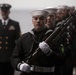 Sailors perform burial-at-sea ceremony