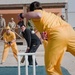 Aussies and Brits hold Ashes match in active war-zone
