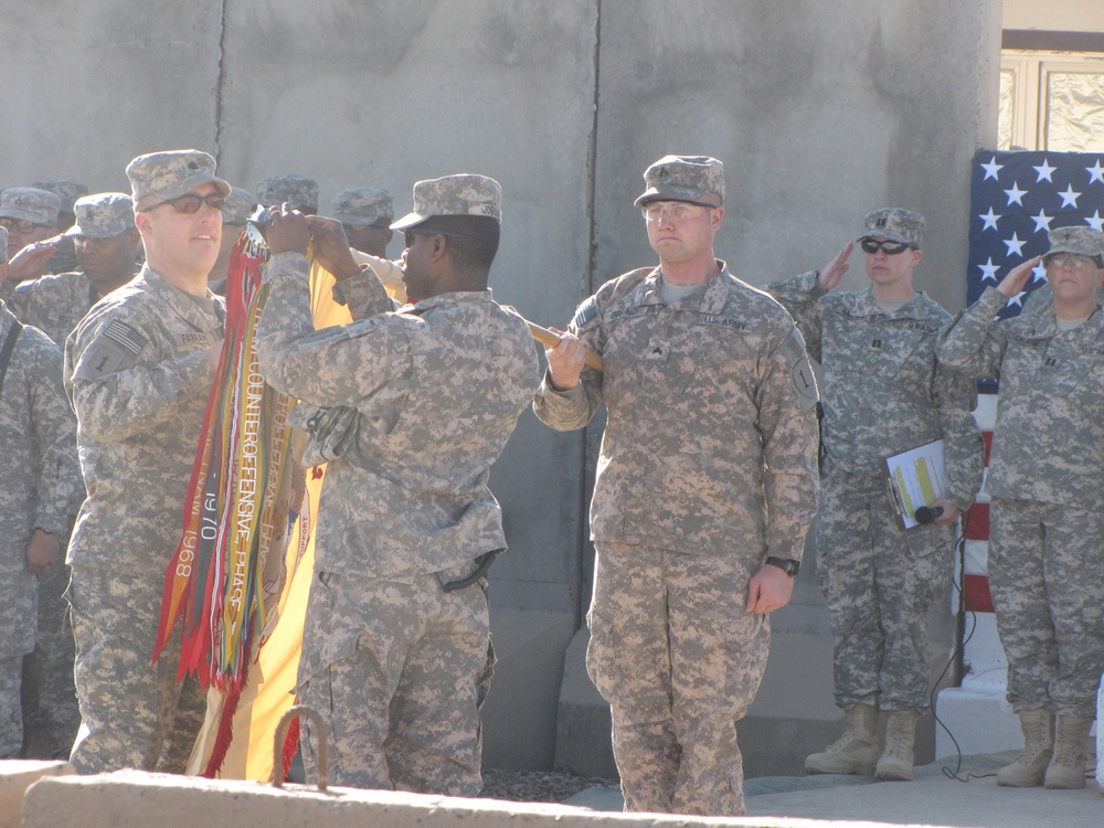 299th Brigade Support Battalion assumes logistics responsibility for USD-C in Baghdad area