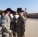 'Longknife' battalion Soldiers receive 'Big Red One' combat patch on Christmas