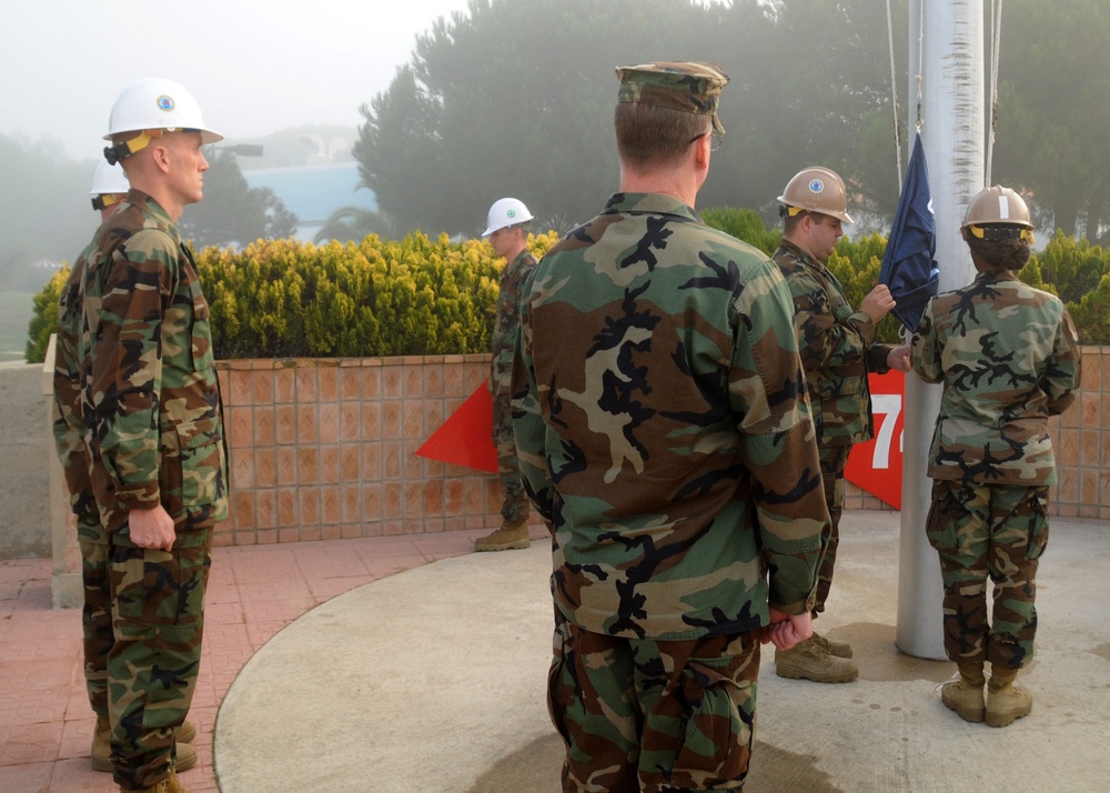NMCB 74 Assumes Command of Camp Mitchell