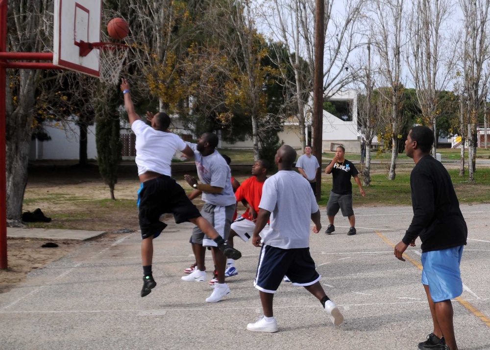 NMCB 74 Celebrates Christmas Deployed