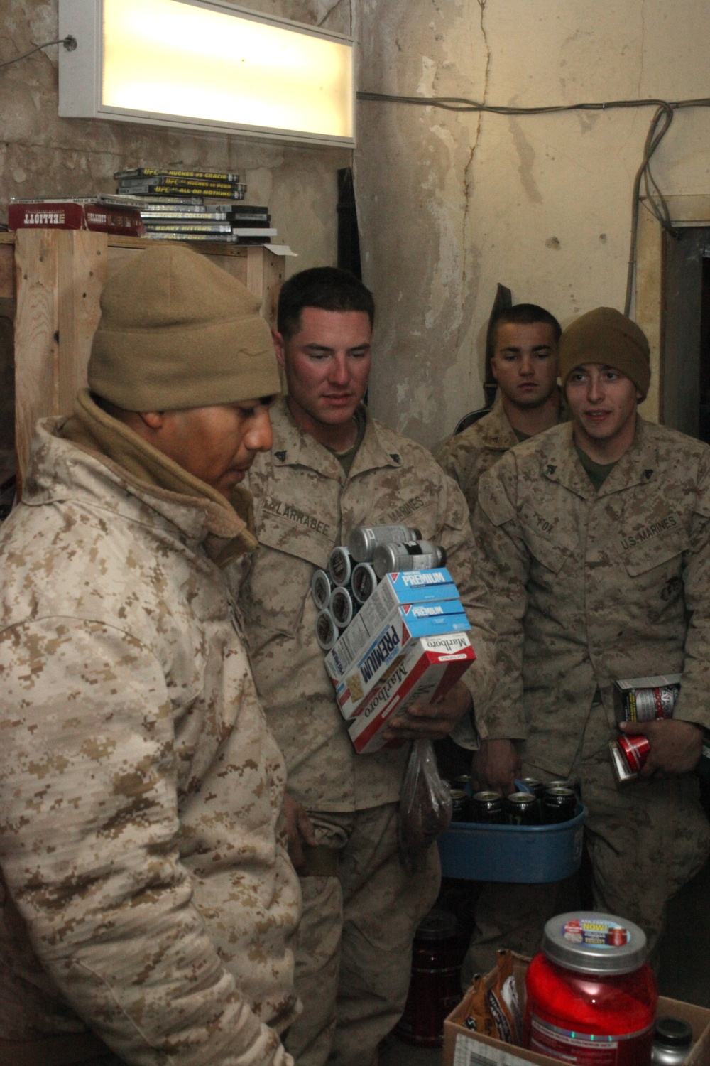 Bringing a bit of home to Marines on Christmas