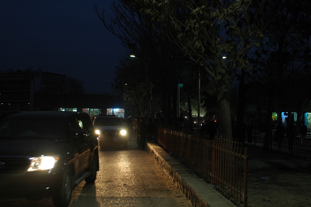 New solar-powered street lights are on in Kabul