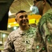 US Division-Center senior enlisted Soldier visits troops on Camp Taji