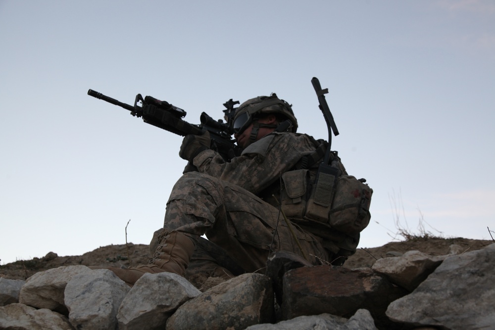 Task Force Panther Joint Operations in Sherzad District