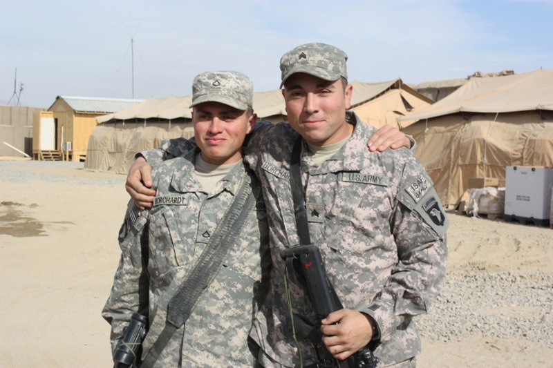 Brothers serve in Afghanistan, meet on Christmas Eve