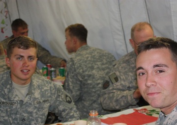Brothers serve in Afghanistan, meet on Christmas Eve