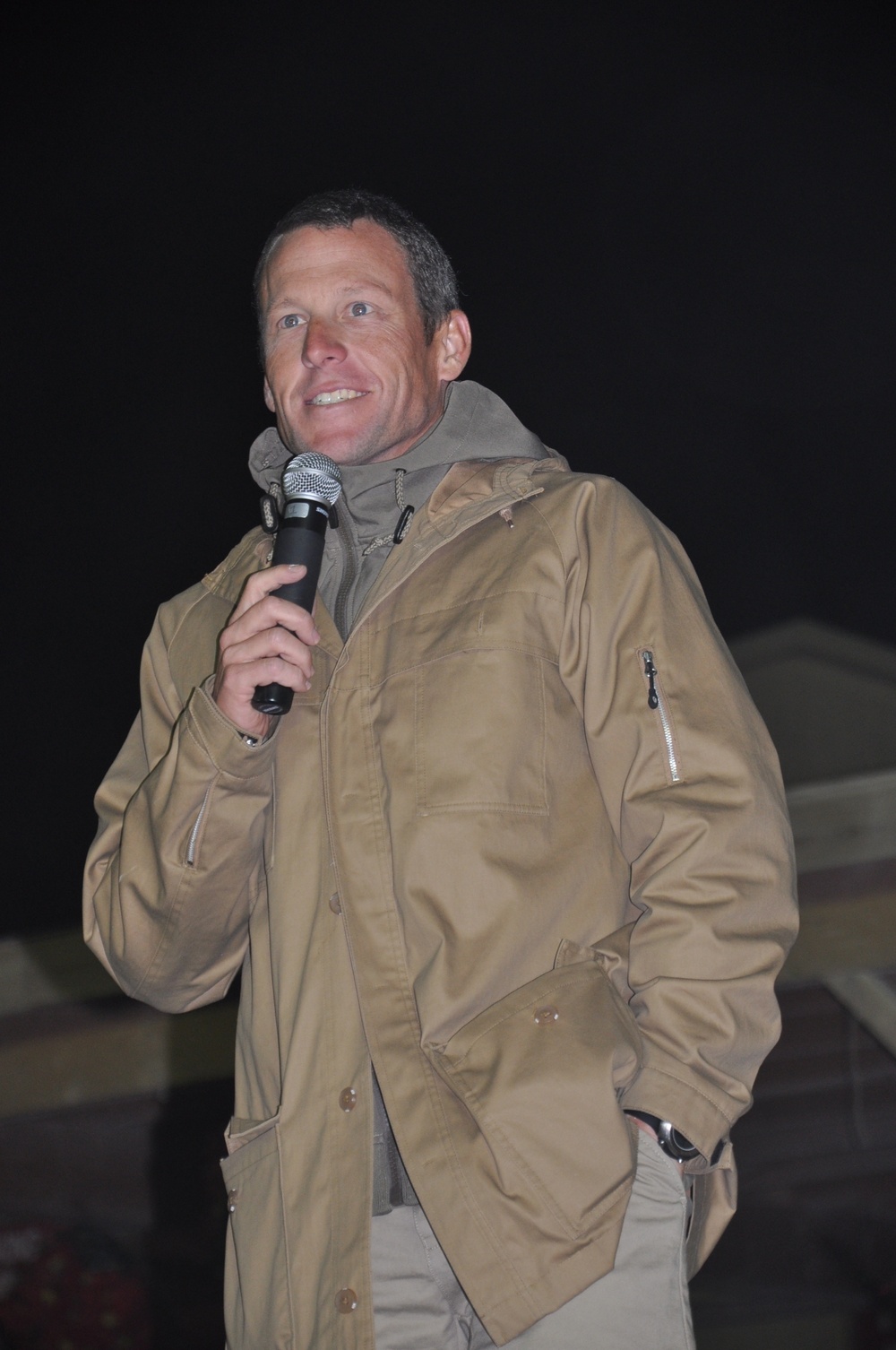 USO Holiday Tour 2010 at Kandahar Airfield