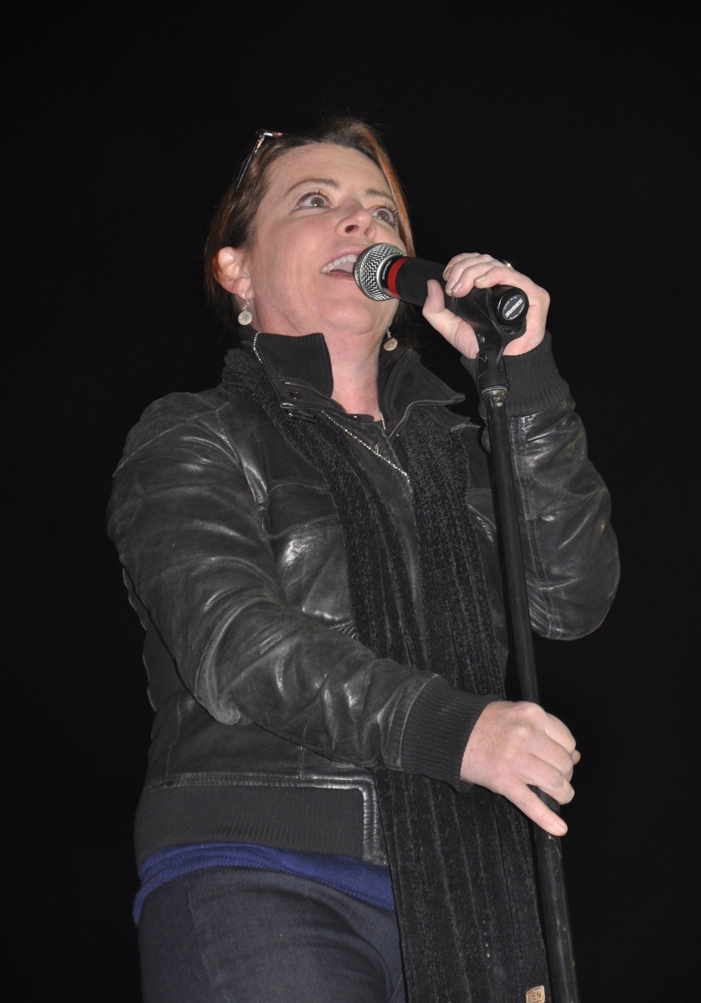 USO Holiday Tour 2010 at Kandahar Airfield
