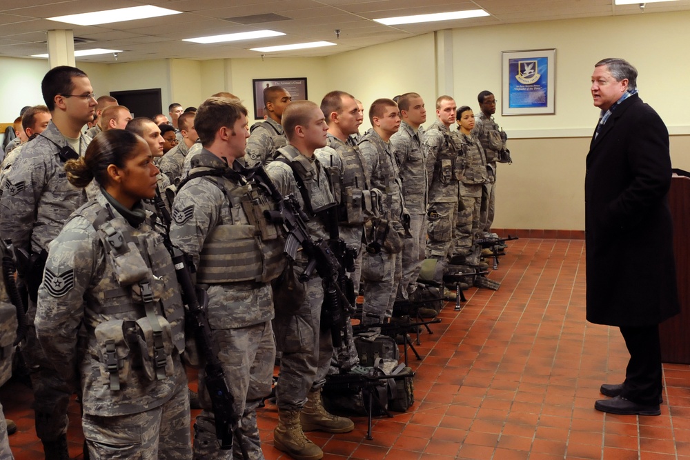 Air Force Secretary Visits Bases in Wyoming, North Dakota