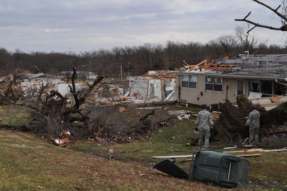 Midwest Storm Strikes Fort Leonard Wood