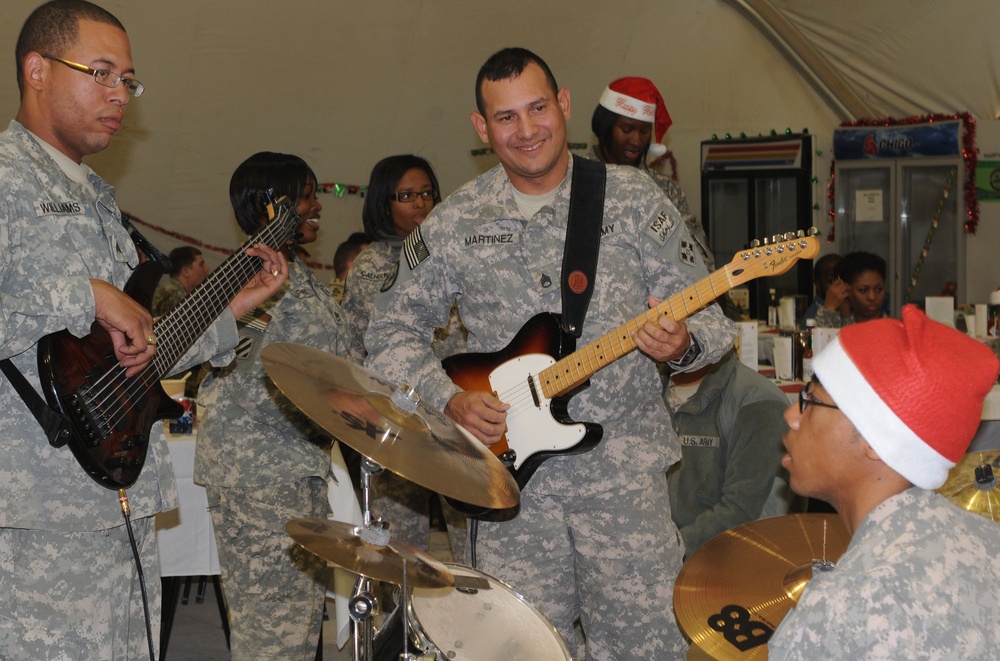 Christmas Dinner at Camp Marmal
