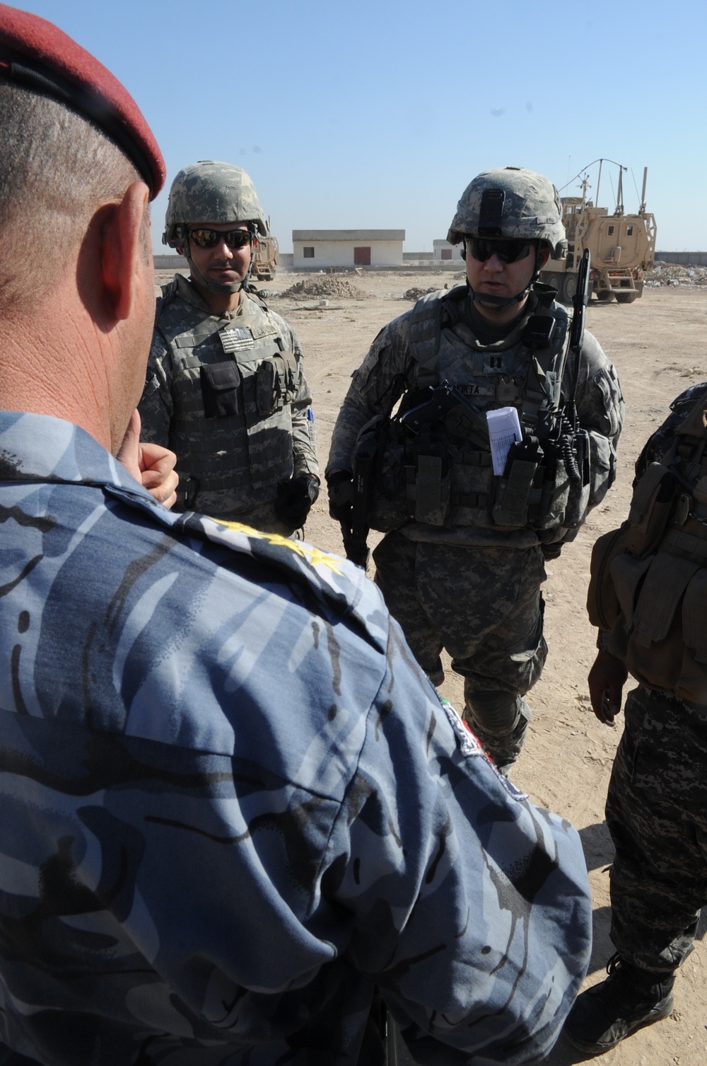 Brig. Gen. Dragon Visits Maysan Surgical Hospital
